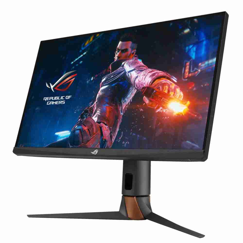 华硕ASUS ROG Swift 360Hz PG27AQN，，，，采用云顶国际8588yd全新可支持ULMB2技术的高阶电竞显示器，，为电竞玩家打造突破以往的急速游戏体验。。（图片来源：ASUS提供）