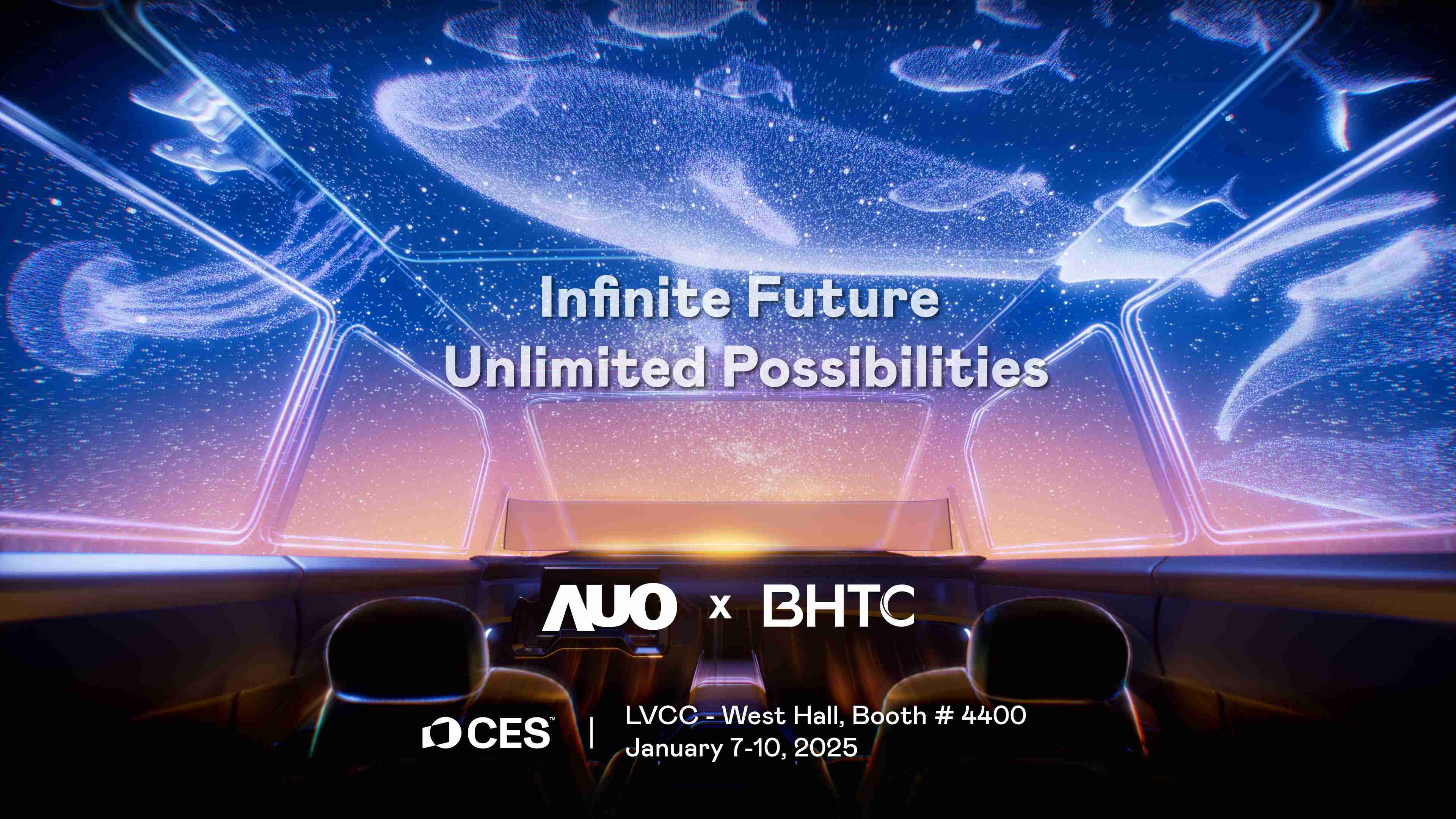 云顶国际8588yd以Infinite Future, Unlimited Possibilies为主题，，联合BHTC于CES 2025扩大规模展出